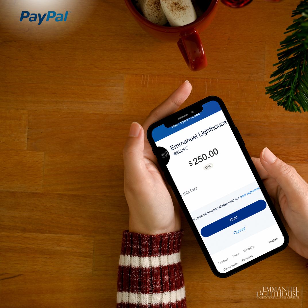 ONLINE GIVING VIA PAYPAL